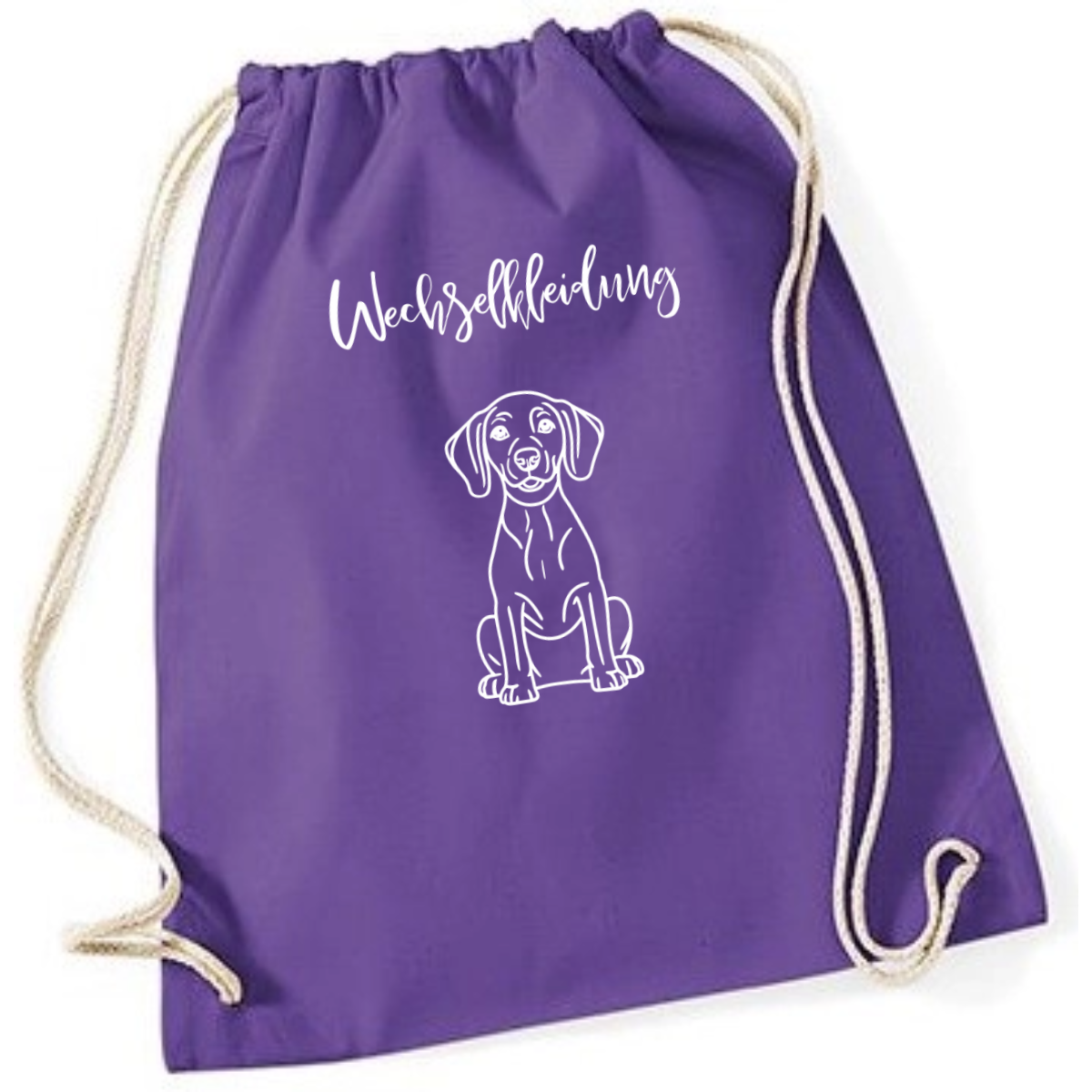 Wechselkleidung - personalisierter Turnbeutel