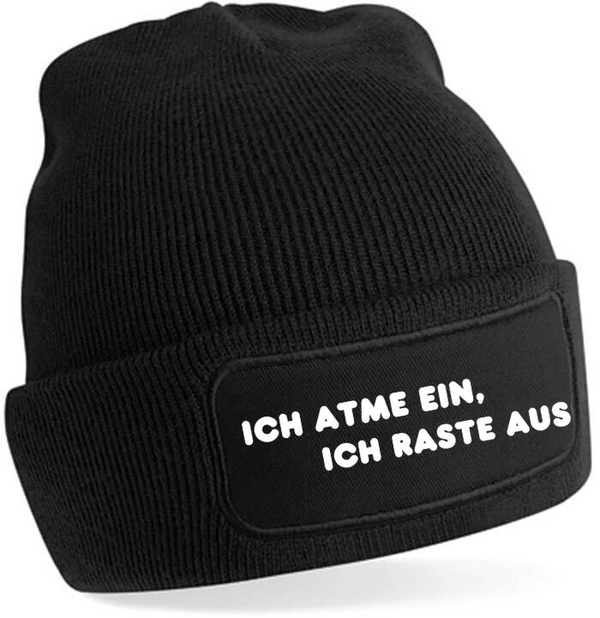 Ich atme ein, ich raste aus - Mütze