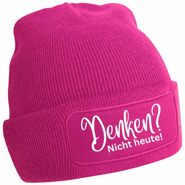 Denken? Nicht heute! - Mütze